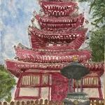 本土寺の五重塔